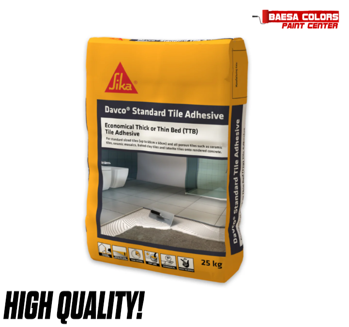 Sika Davco Standard Tile Adhesive 25kg.