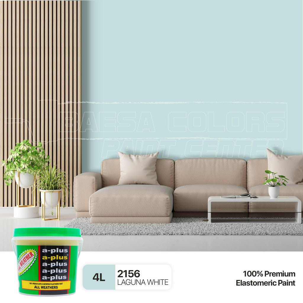 A-Plus All Weather® 2155 Laguna White Elastomeric Paint
