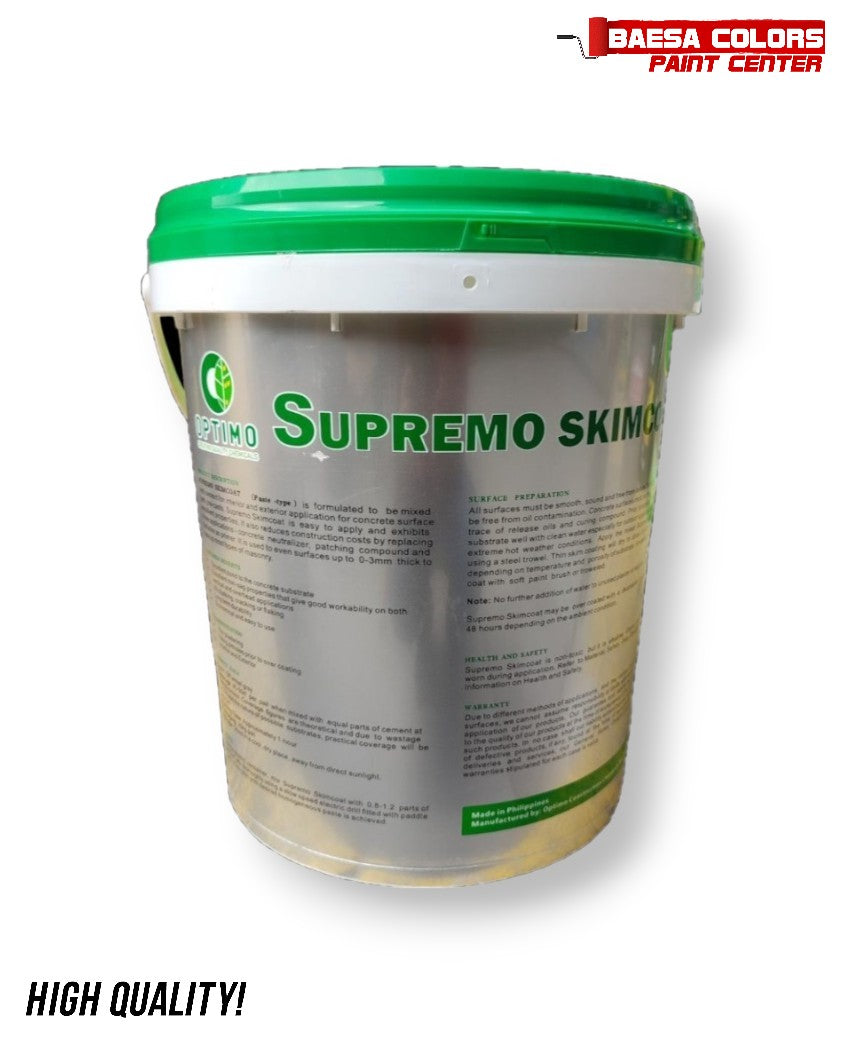 Optimo Supremo Paste Type Skimcoat 16L