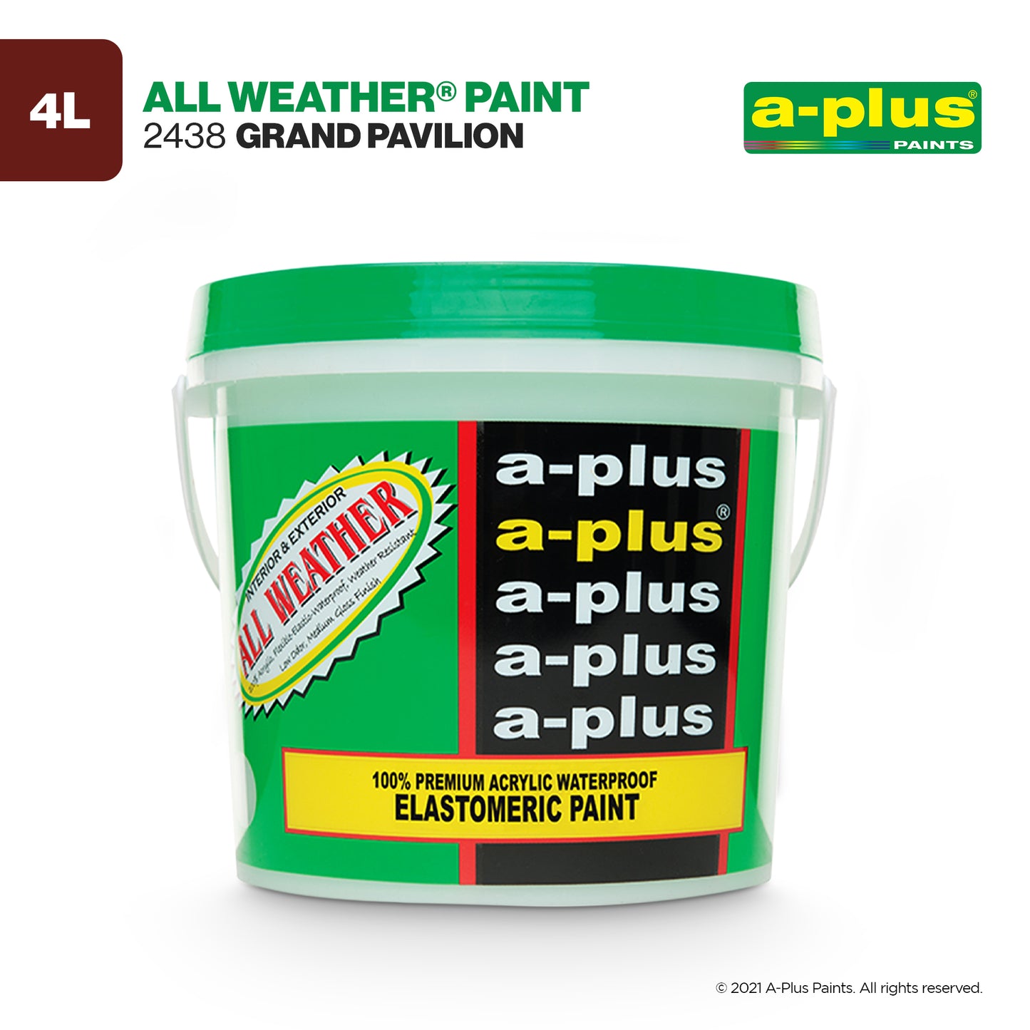 A-Plus All Weather® 2438 Grand Pavillion Elastomeric Paint