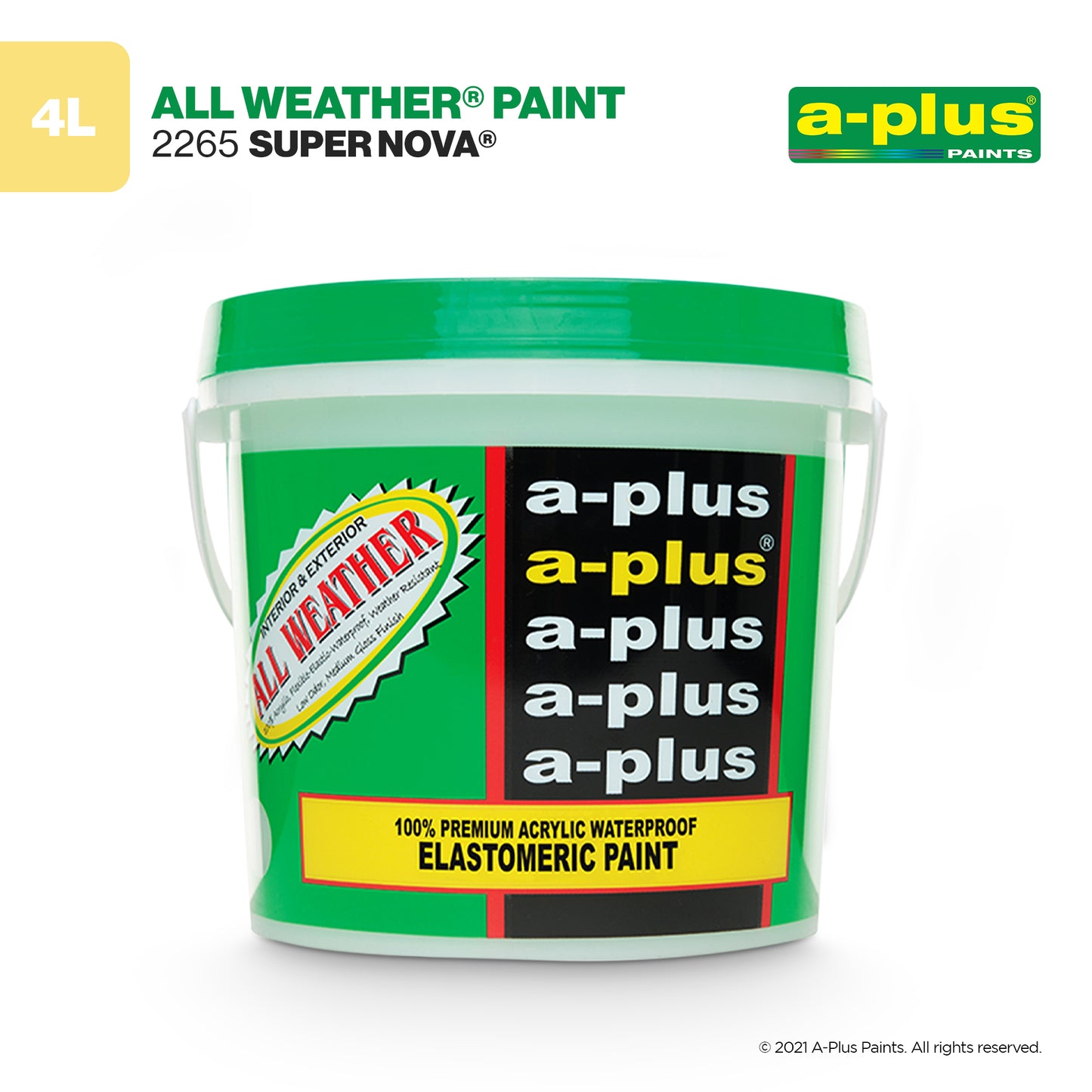 A-Plus All Weather® 2265 Super Nova Elastomeric Paint