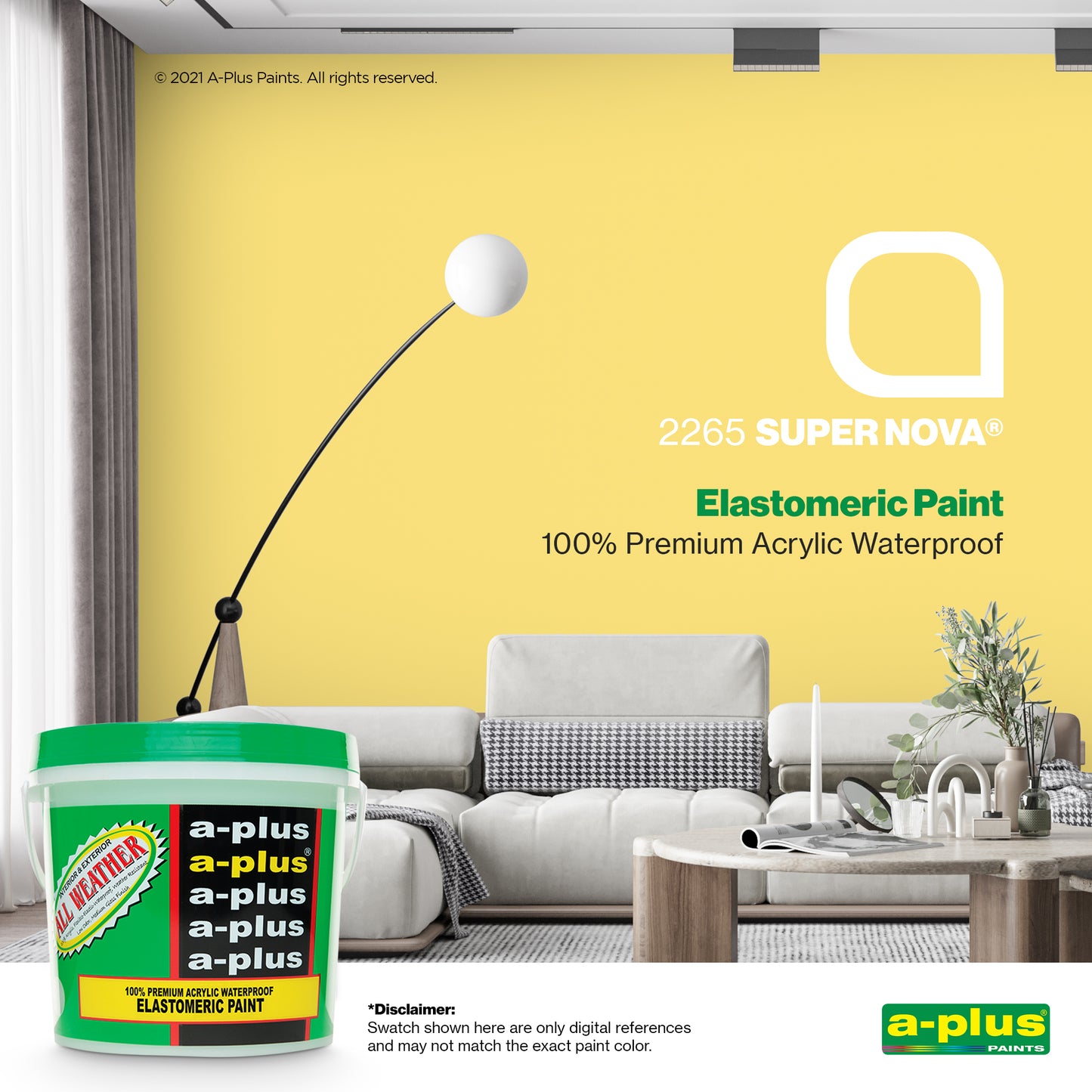A-Plus All Weather® 2265 Super Nova Elastomeric Paint