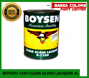 Master Acrylic Lacquer Clear Coat 4L