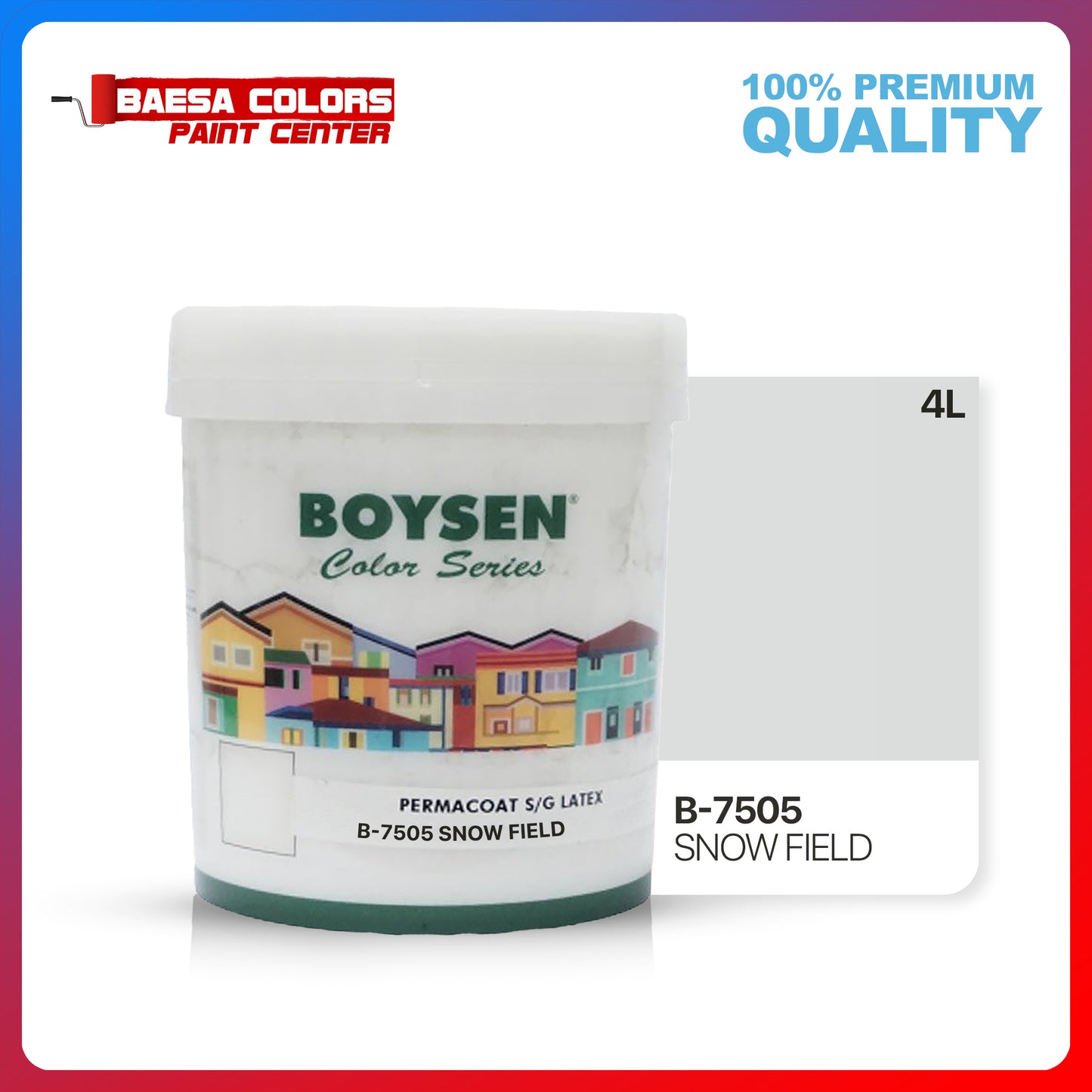 BOYSEN® Permacoat™ Series Semi-Gloss Latex 16-Liters