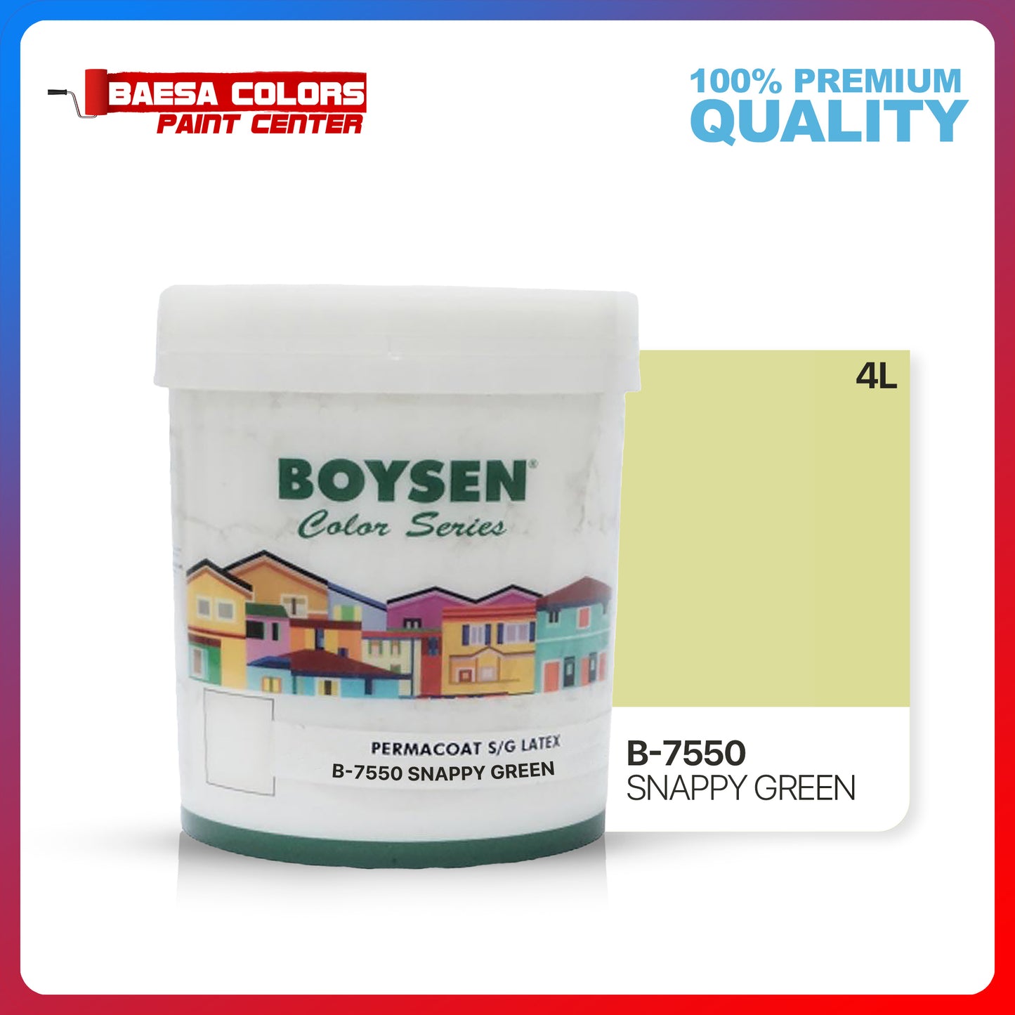 BOYSEN® Permacoat™ Series Semi-Gloss Latex 16-Liters
