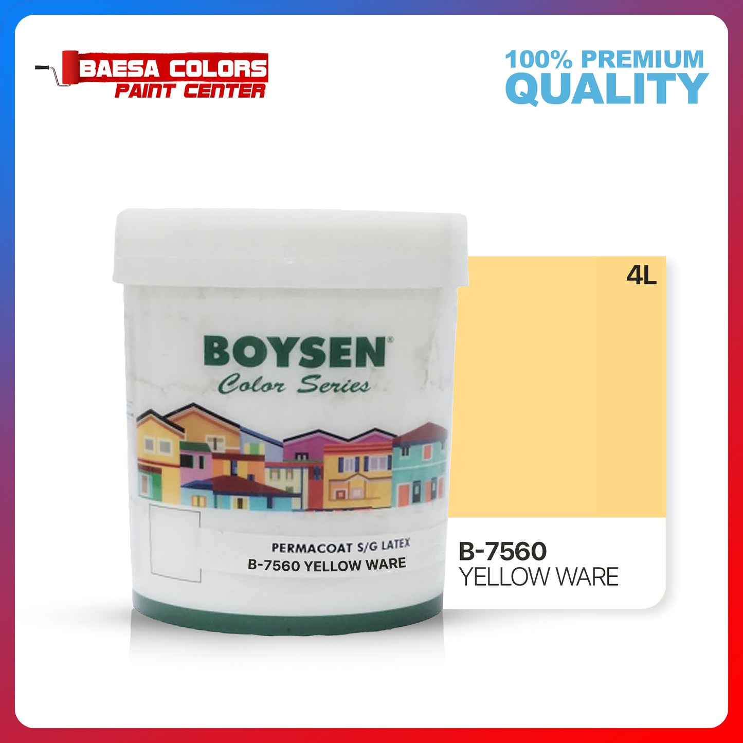 BOYSEN® Permacoat™ Series Semi-Gloss Latex 16-Liters