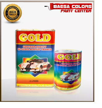 GOLD HI-GLOSS ACRYLIC THINNER