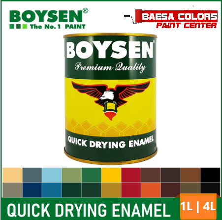 BOYSEN® Quick Drying Enamel – BAESA COLORS PAINT CENTER