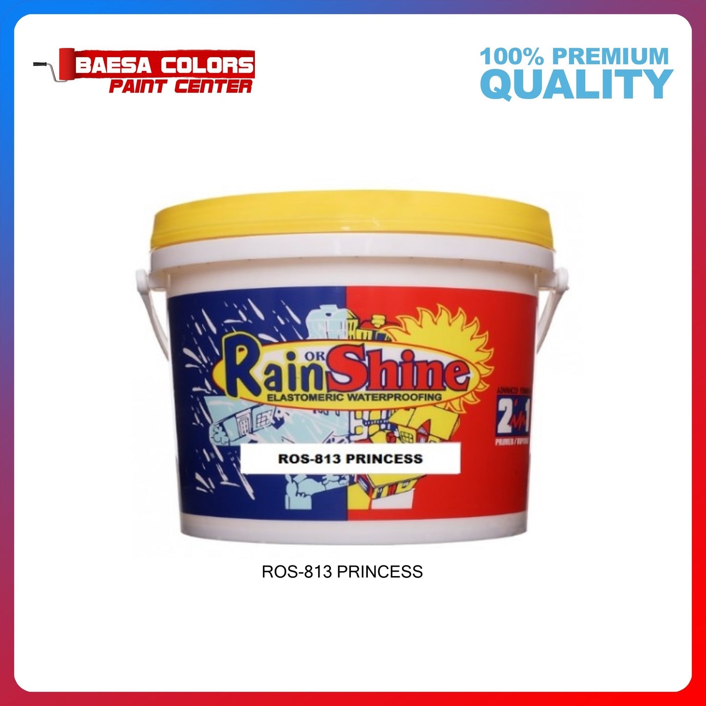 Rain or Shine 813 Princess Elastomeric Paint