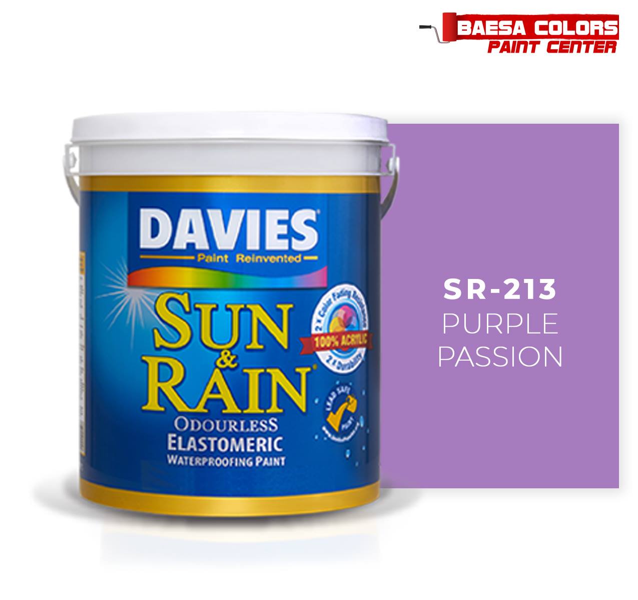 Davies elastomeric cheap paint price