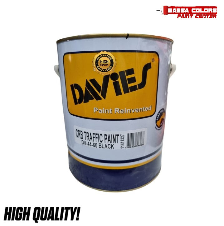 DAVIES® Chlorinated Rubber-Based Traffic Paint 4L