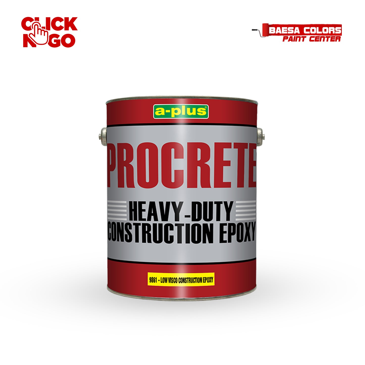 A-Plus Procrete® High Visco / Low Visco Construction Epoxy A&B 4L Set