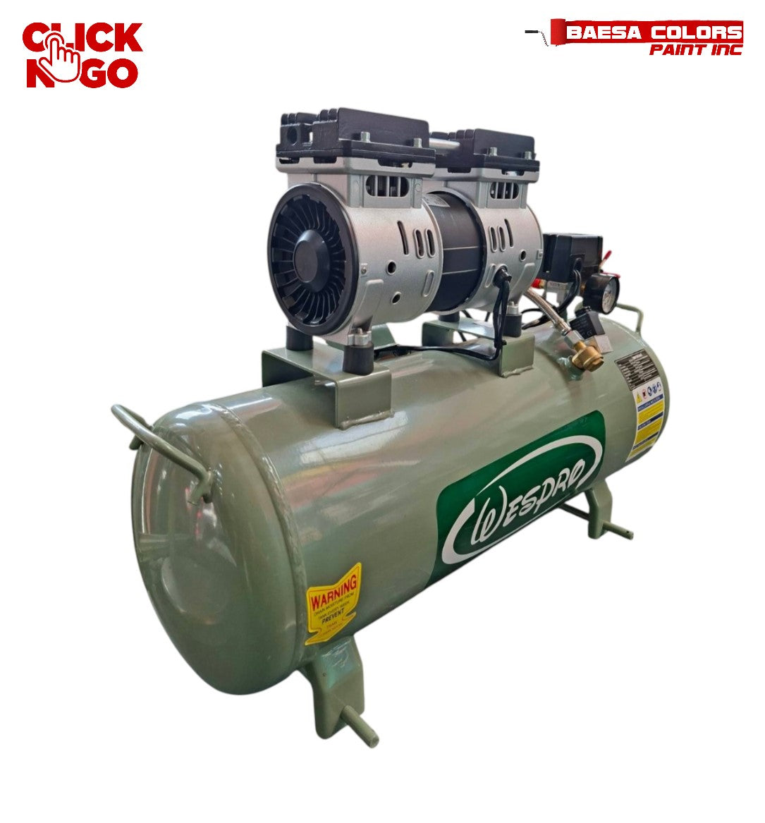Wespro WAC36-1/4 Oil-Less Air Compressor 1/4 HP