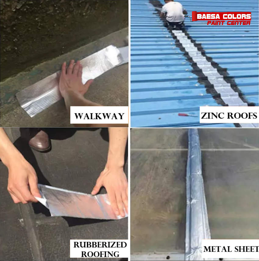 Champ Flashing Tape Waterproof Bituminous Self Adhesive Tape (4inX5met ...