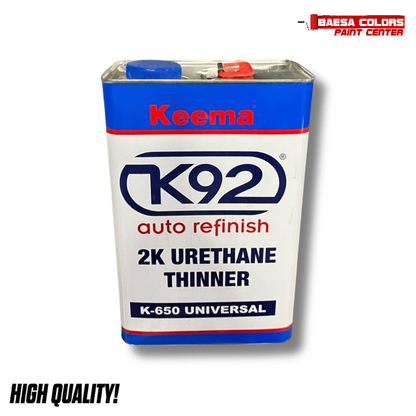 K92 K-650 URETHANE THINNER – BAESA COLORS PAINT CENTER