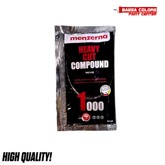 Menzerna Heavy Cut Compound 1000 Car Polish Rubbing Compound 50ml