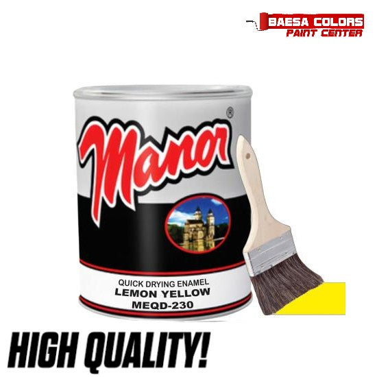 Manor Colour MANOR Quick Drying Enamel 4L – BAESA COLORS PAINT CENTER