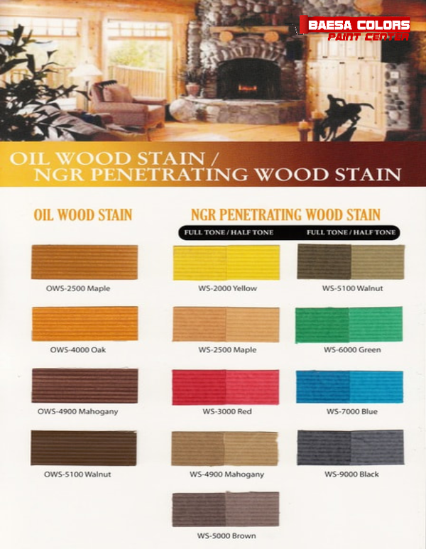 SPHERO Oil Wood Stain – BAESA COLORS PAINT CENTER