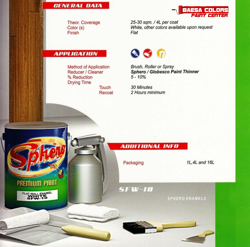 Sphero Automotive Paint – BAESA COLORS PAINT CENTER
