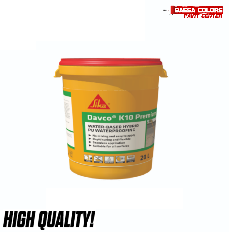 Sika Davco K10 Premium - Waterbased Hybrid PU Waterproofing