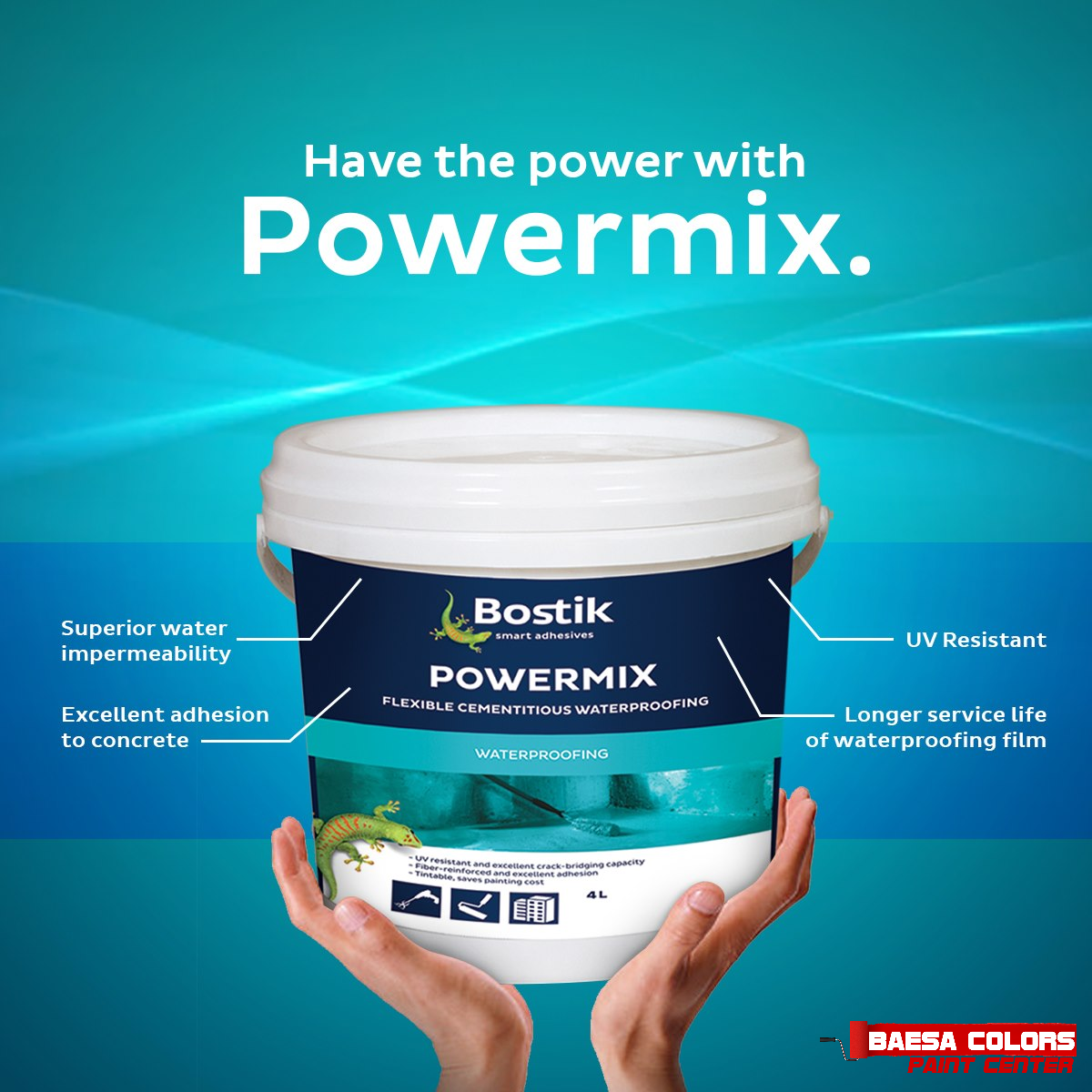 Bostik Powermix Flexible Cementitious Waterproofing