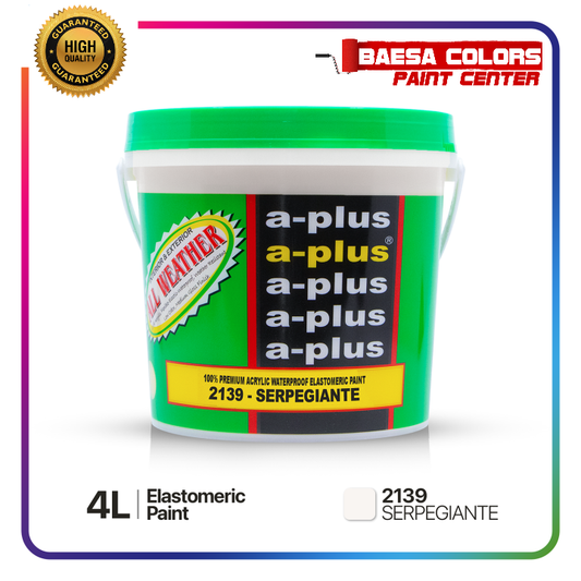 A-Plus All Weather® 2139 Serpegiante Elastomeric Paint