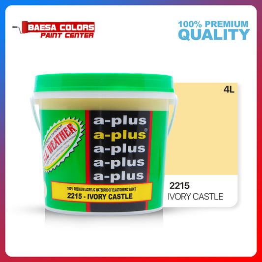 A-Plus All Weather® 2215 Ivory Castle Elastomeric Paint