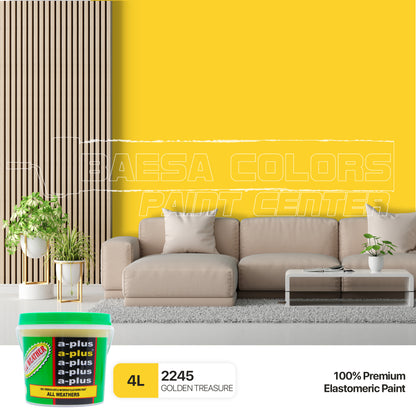 A-Plus All Weather® 2245 Golden Treasure Elastomeric Paint