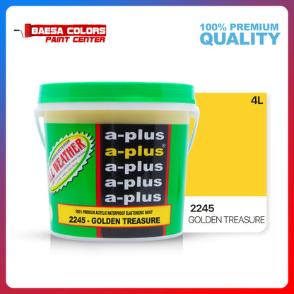 A-Plus All Weather® 2245 Golden Treasure Elastomeric Paint