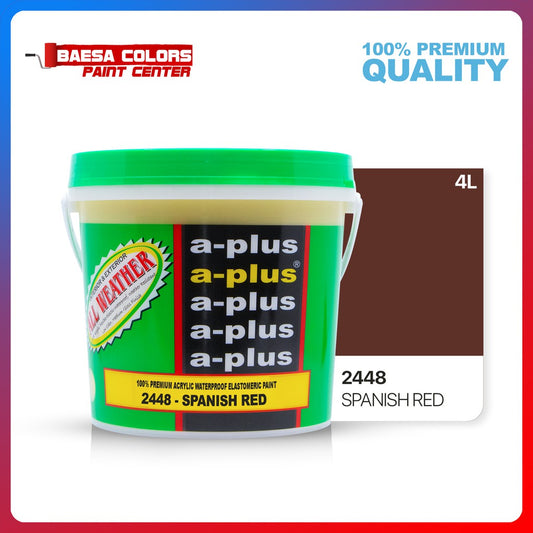 A-Plus All Weather® 2448 Spanish Red Elastomeric Paint