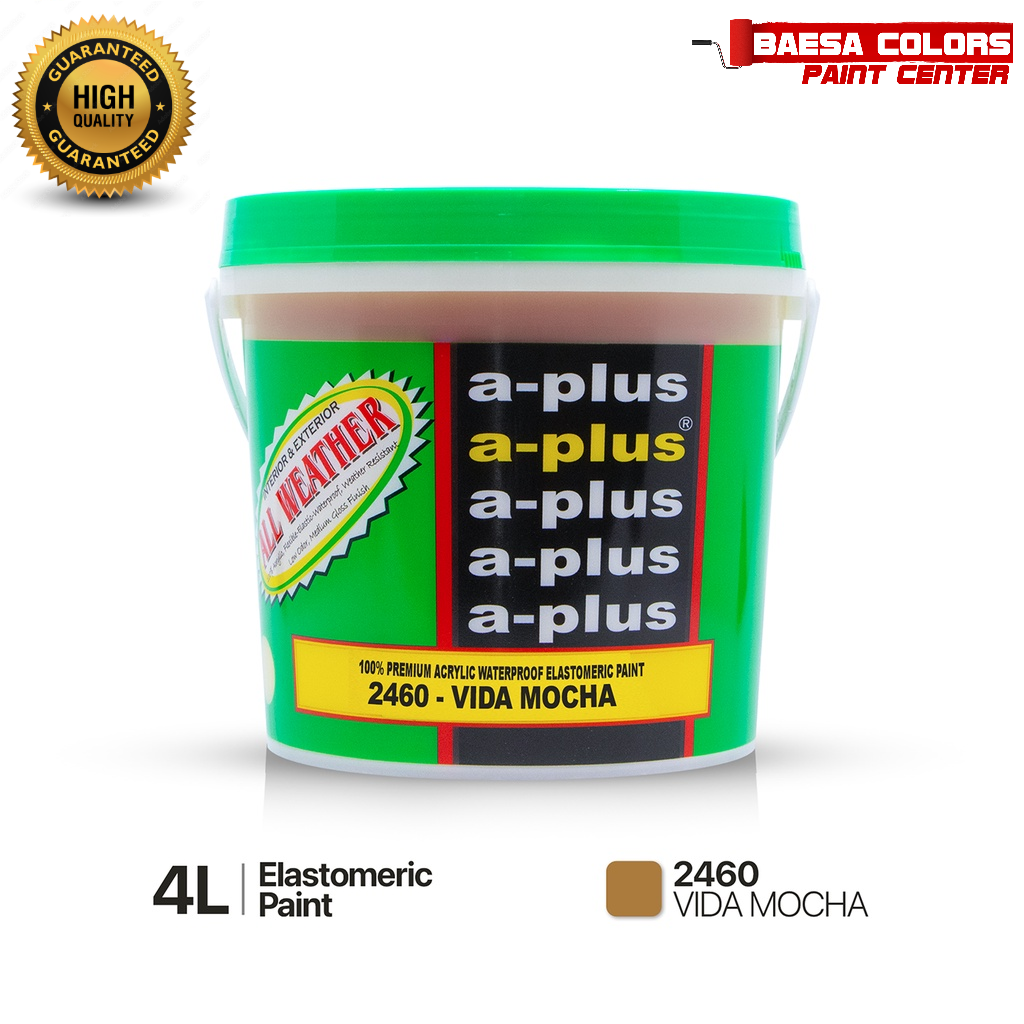 A-Plus All Weather® 2460 Vida Mocha Elastomeric Paint