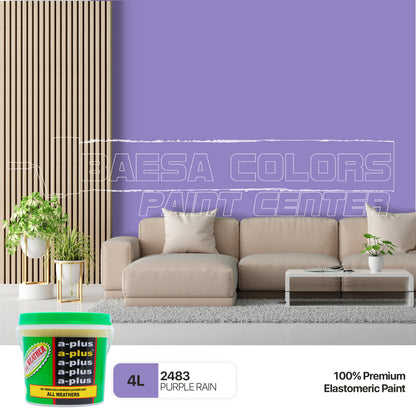 A-Plus All Weather® 2483 Purple Rain Elastomeric Paint