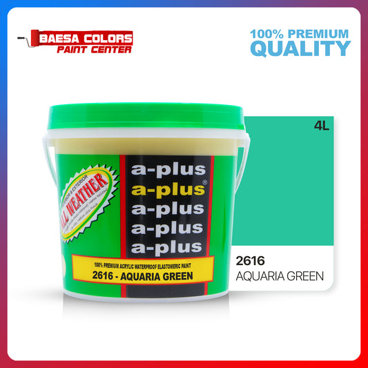 A-Plus All Weather® 2615 Aquaria Green Elastomeric Paint