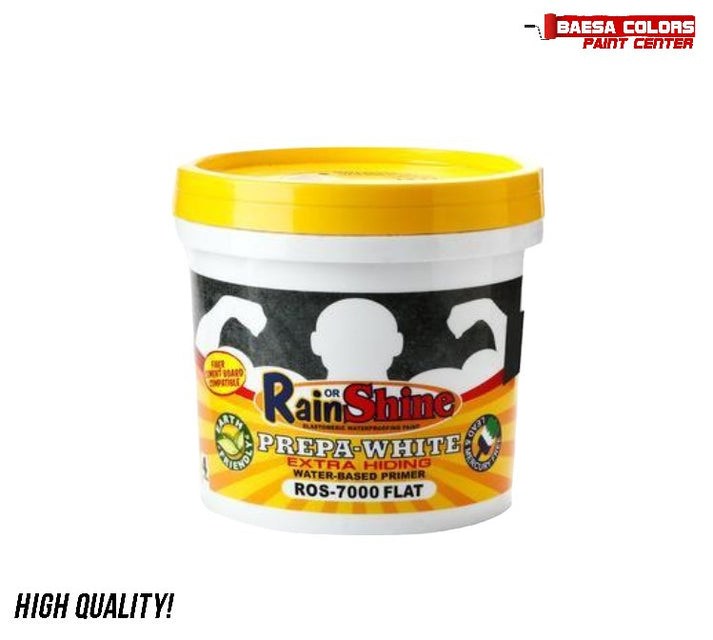RAIN OR SHINE PREPA-WHITE ELASTOMERIC WATERPROOFING PAINT – BAESA ...