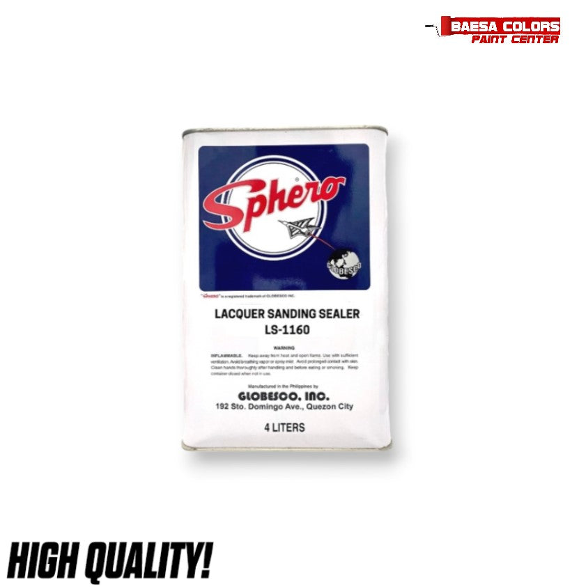 SPHERO Lacquer Sanding Sealer – BAESA COLORS PAINT CENTER