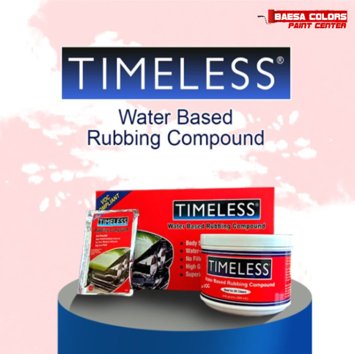 Timeless Water-Based Rubbing Compound