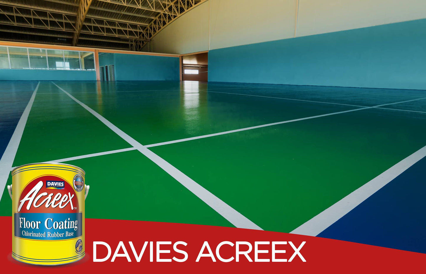 DAVIES® Acreex™ Rubberized Floor Coating