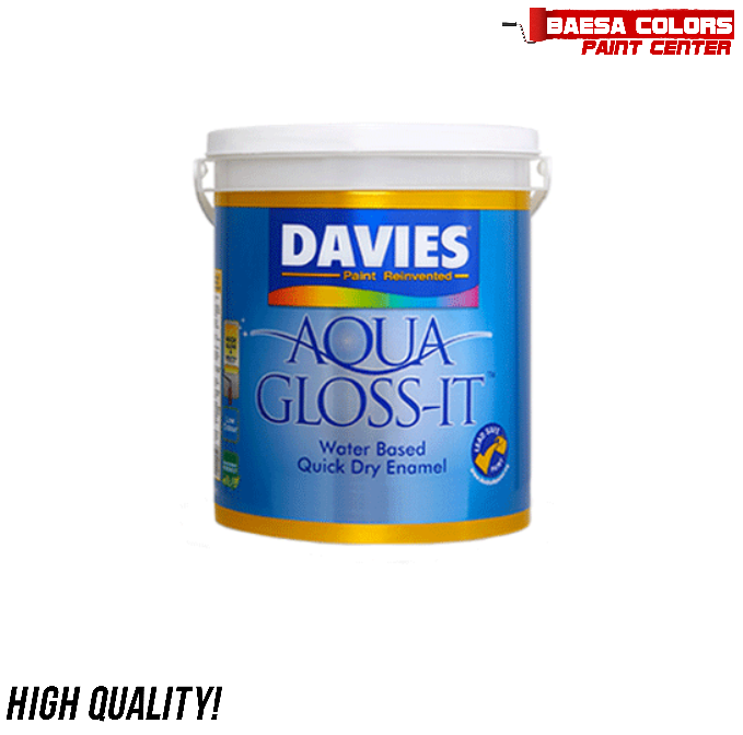 Davies® Aqua Gloss-it Water-Based Quick Drying Enamel