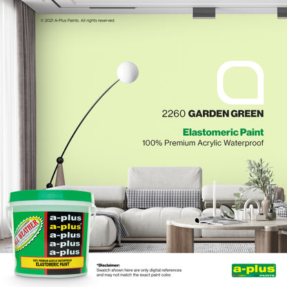A-Plus All Weather® 2660 Garden Green Elastomeric Paint