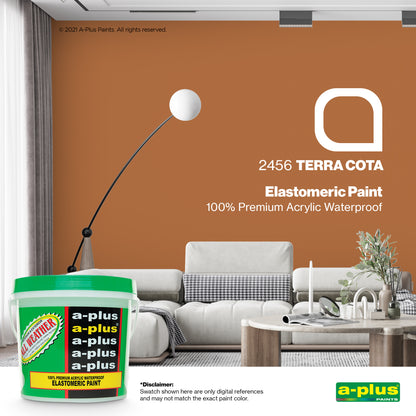 A-Plus All Weather® 2458 Terra Cotta Elastomeric Paint