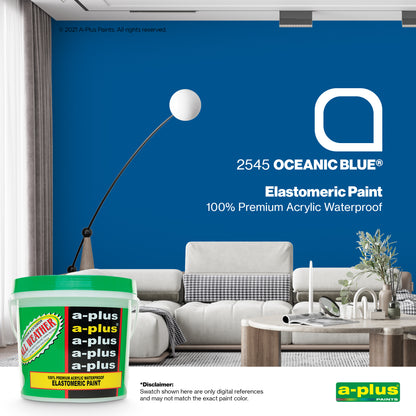 A-Plus All Weather® 2545 Oceanic Blue Elastomeric Paint