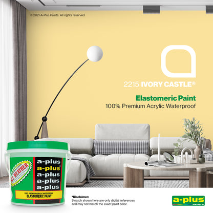 A-Plus All Weather® 2215 Ivory Castle Elastomeric Paint