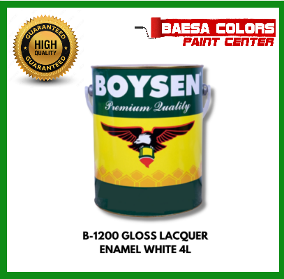 BOYSEN® Gloss Lacquer Enamel White B-1200