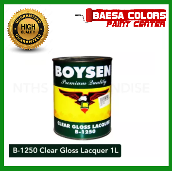 BOYSEN® Clear Gloss Lacquer B-1250 – BAESA COLORS PAINT CENTER