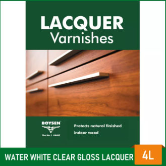 BOYSEN® Water White Clear Gloss Lacquer B-1258