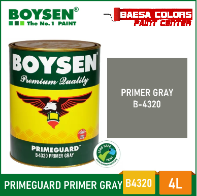 BOYSEN® Primeguard™ Water-based Metal Primer – BAESA COLORS PAINT CENTER