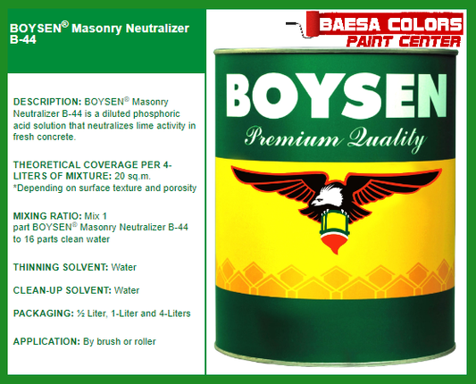 BOYSEN® Masonry Neutralizer B-44