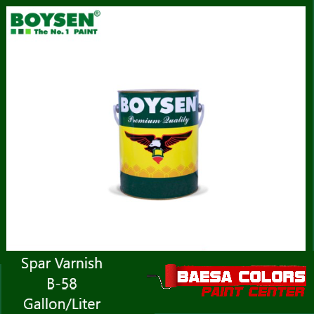 BOYSEN® Spar Varnish B-58 – BAESA COLORS PAINT CENTER