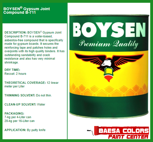 BOYSEN® Gypsum Joint Compound B-711