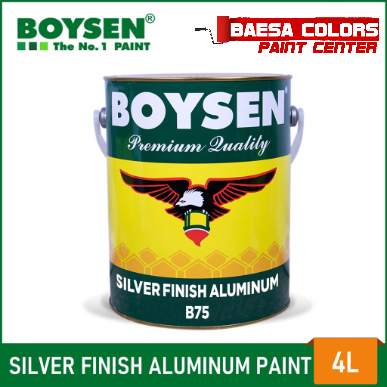 BOYSEN® Silver Finish Aluminum Paint B-75